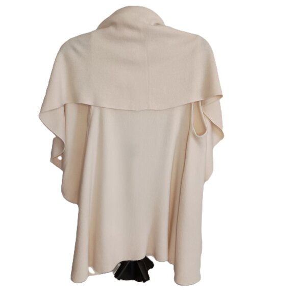 Mia & Tess Waterfall Front Cream Vest Women’s Size OS NWT - Picture 3 of 13